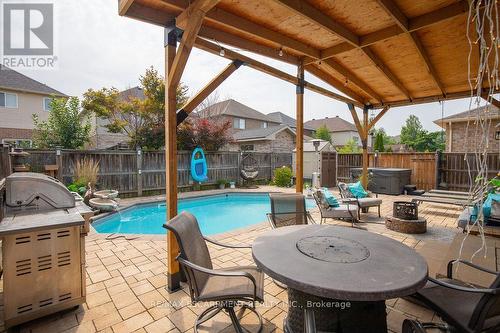 15 Meadowbank Drive, Hamilton, ON - Outdoor With In Ground Pool With Deck Patio Veranda