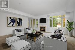 Virtually Staged- Living Room - 
