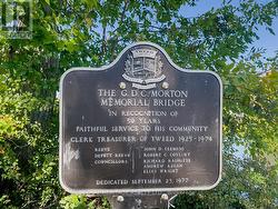 Plaque for Pedestrian Bridge - 