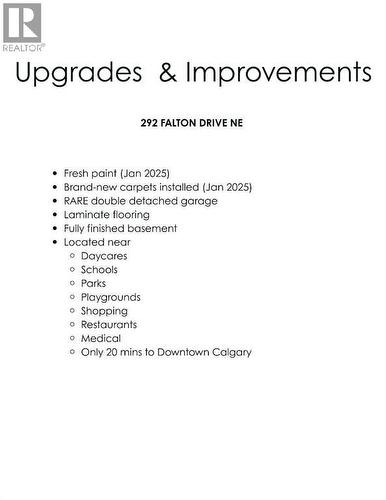 292 Falton Drive Ne, Calgary, AB - Other