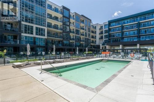 16 Concord Place Unit# 150, Grimsby, ON - Outdoor With In Ground Pool