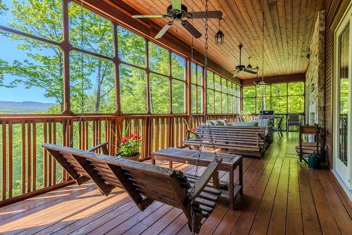 Veranda - 199 Ch. Du Mont-Écho, Lac-Brome, QC - Outdoor With Deck Patio Veranda With Exterior