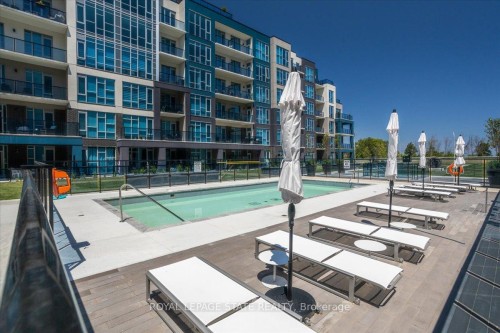 150-16 Concord Place, Grimsby, ON - Outdoor With In Ground Pool