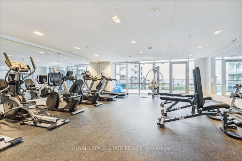 150-16 Concord Place, Grimsby, ON - Indoor Photo Showing Gym Room