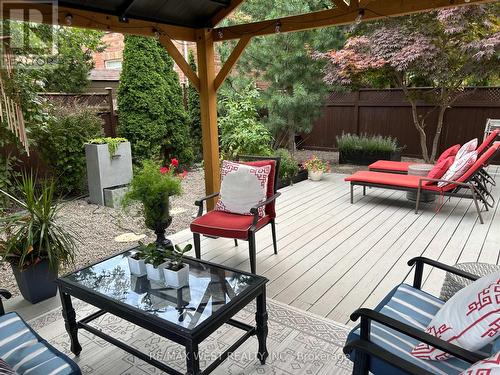 Back Yard Deck - 3374 Artesian Drive, Mississauga, ON - Outdoor With Deck Patio Veranda With Exterior
