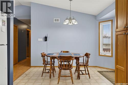 343 Bernard Bay, Prince Albert, SK - Indoor Photo Showing Dining Room