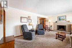 Wood Burning Fireplace - 