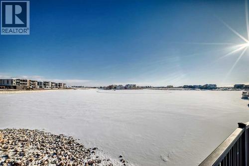 7320, 1802 Mahogany Boulevard Se, Calgary, AB - Outdoor With Body Of Water With View