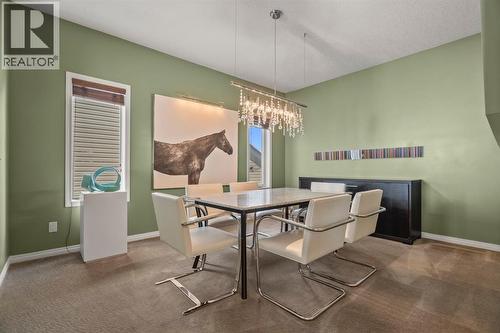 153 Crestridge Way Sw, Calgary, AB - Indoor Photo Showing Dining Room