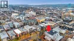 Northwest view toward river valley - 