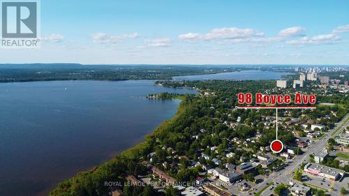 98 Boyce Avenue, Ottawa, ON - Outdoor With Body Of Water With View
