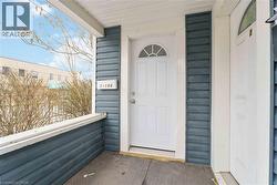 Doorway to property - 