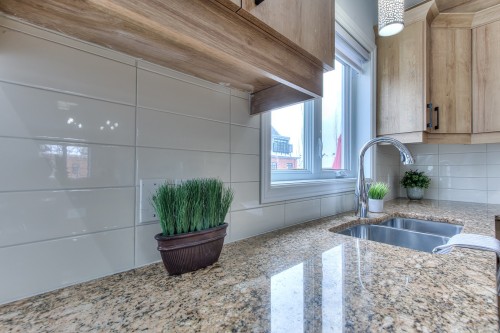 Cuisine - 434 Rue Étienne-Lavoie, Laval (Sainte-Dorothée), QC - Indoor Photo Showing Kitchen With Double Sink