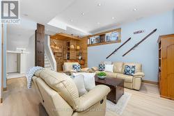 Basement Family Room - view of bar - 