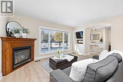 Main Floor Living Room - bright westerly sun - 