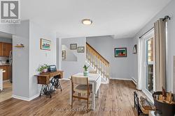 dining area with walk-out to terrace - 