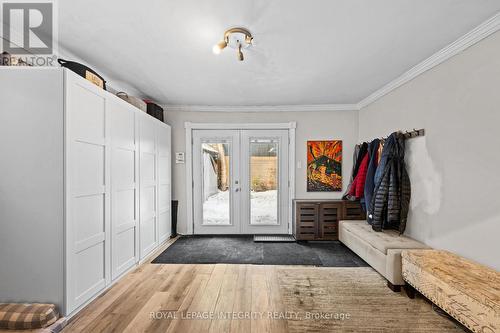Mudroom with direct access to the backyard. - 553 Gilmour Street, Ottawa, ON - Indoor Photo Showing Other Room
