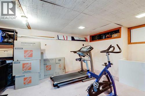 4351 70 Street Nw, Calgary, AB - Indoor Photo Showing Gym Room