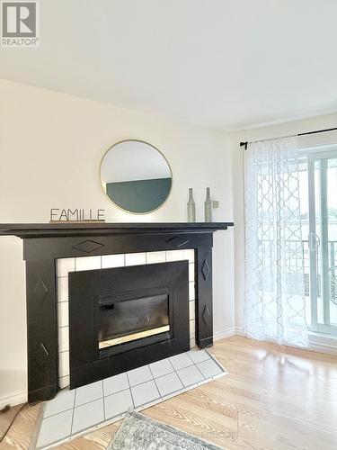 217 - 737 Deveron Crescent, London South (South T), ON - Indoor Photo Showing Living Room With Fireplace