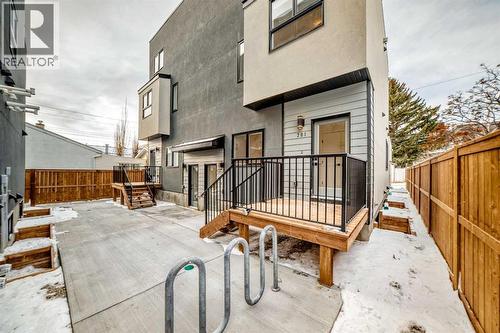1729 31 Street Sw, Calgary, AB - Outdoor With Deck Patio Veranda With Exterior