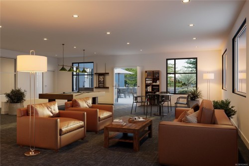 #207-2881 Leigh Rd, Langford, BC - Indoor Photo Showing Living Room