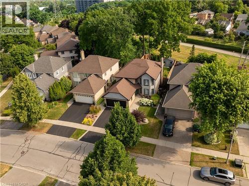 Aerial view of residential area - 697 Lambshead Drive, Burlington, ON - Outdoor