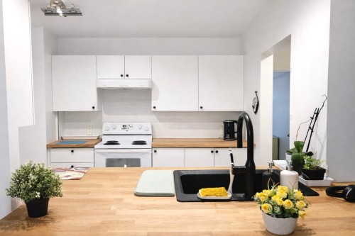 Cuisine - 102-5365 Av. Victoria, Montréal (Côte-Des-Neiges/Notre-Dame-De-Grâce), QC - Indoor Photo Showing Kitchen