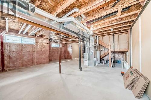 Rough in for bathroom - 21 Hillview Road, Strathmore, AB - Indoor Photo Showing Basement