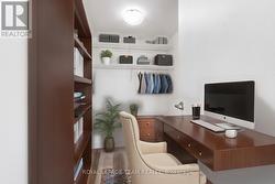 Primary Walk In Closet Virtually set as Office - 