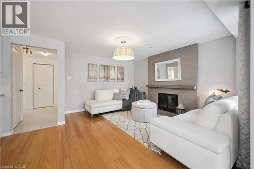 33 Manitoulin Crescent, Kitchener, ON - Indoor Photo Showing Other Room With Fireplace