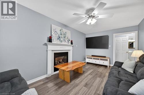 71 Royaledge Way, Hamilton, ON - Indoor Photo Showing Living Room With Fireplace