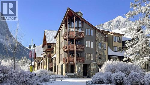 112, 379 Spring Creek Drive, Canmore, AB - Outdoor With Facade