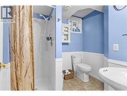 BASEMENT BATHROOM - Full basement bathroom with walk-in shower. - 