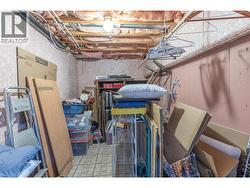 STORAGE ROOM - Storage Room - Partially Finished in basement. - 
