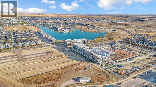 7209, 1802 Mahogany Boulevard, Calgary, AB - Outdoor With Body Of Water With View