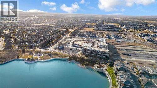 7209, 1802 Mahogany Boulevard, Calgary, AB - Outdoor With Body Of Water With View