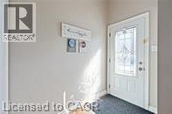Entrance foyer with baseboards - 