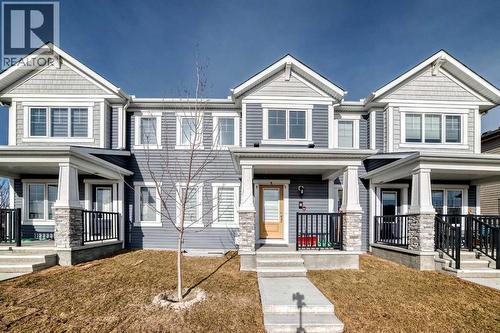 8 Cityscape Boulevard Ne, Calgary, AB - Outdoor With Deck Patio Veranda With Facade