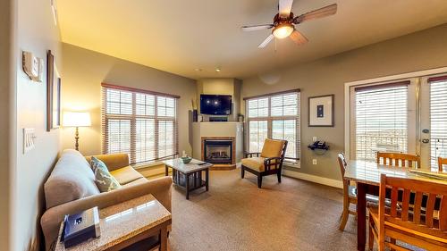 18A-1200 Rancher Creek Road, Osoyoos, BC - Indoor Photo Showing Living Room With Fireplace
