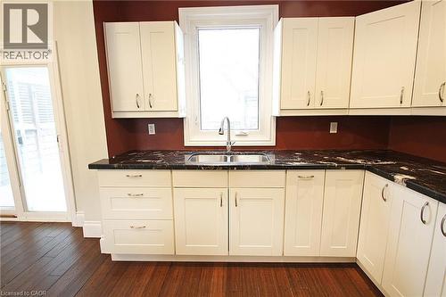 129 Hillyard Street, Hamilton, ON - Indoor Photo Showing Kitchen With Double Sink
