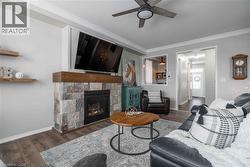 Living area is a great space to relax and enjoy, yet still feel connected to the other open concept primary areas. - 