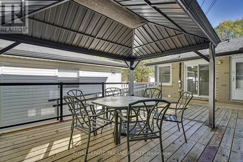 Backyard Deck - 21 Langton Road, London East (East D), ON - Outdoor With Deck Patio Veranda