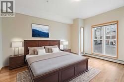 digitally staged second bedroom - 