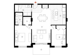 Plan (croquis) - 