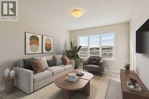 116 Walden Parade Se, Calgary, AB - Indoor Photo Showing Living Room