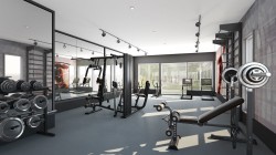 Salle d'exercice - 