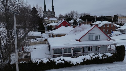 Photo aérienne - 3992 Rue Ste-Jeanne-D'Arc, Saguenay (Jonquière), QC - Outdoor