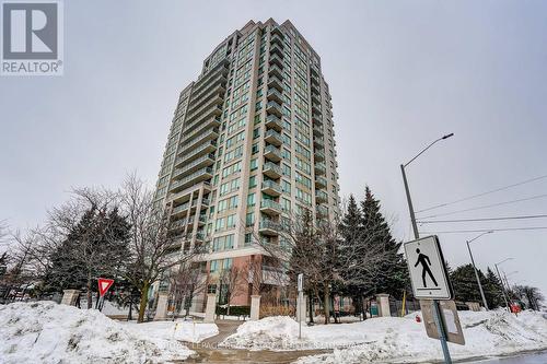 1106 - 1359 Rathburn Road, Mississauga, ON - Outdoor With Balcony With Facade