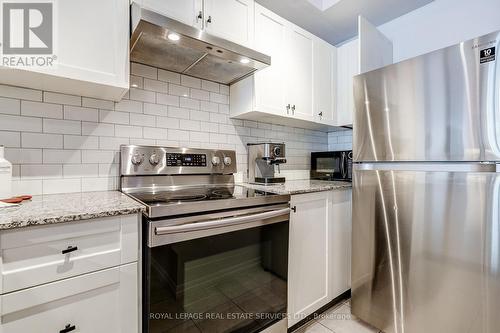 1106 - 1359 Rathburn Road, Mississauga, ON - Indoor Photo Showing Kitchen With Stainless Steel Kitchen With Upgraded Kitchen