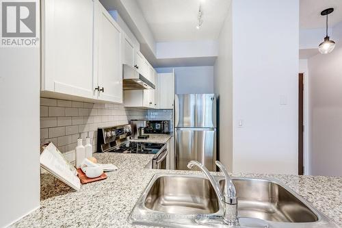 1106 - 1359 Rathburn Road, Mississauga, ON - Indoor Photo Showing Kitchen With Stainless Steel Kitchen With Double Sink With Upgraded Kitchen